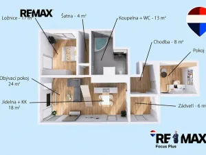 Prodej bytu 5+kk, Jabloňov, 154 m2