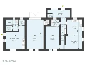 Prodej rodinného domu, Stěžery, 178 m2