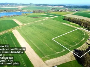 Prodej pole, Albrechtice nad Vltavou, 28432 m2