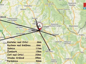 Prodej zahrady, Vamberk, 466 m2