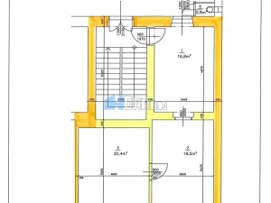 Pronájem bytu 2+1, Praha - Libeň, Sokolovská, 58 m2