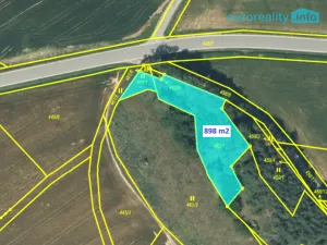 Prodej pozemku pro bydlení, Bušovice - Sedlecko, 898 m2