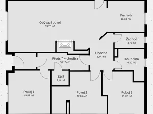 Prodej rodinného domu, Rychnov nad Kněžnou, Dvořákova, 120 m2