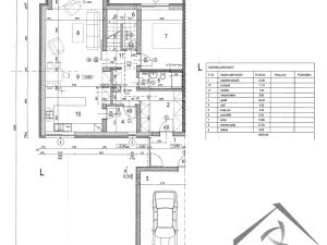 Pronájem rodinného domu, Jesenice - Osnice, Magnoliová, 227 m2