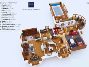 Prodej rodinného domu, Vestec, Průběžná, 427 m2