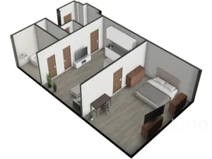 Prodej bytu 2+kk, Písek - Budějovické Předměstí, Kollárova, 59 m2