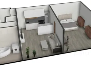 Prodej bytu 2+kk, Písek - Budějovické Předměstí, Kollárova, 59 m2