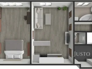 Prodej bytu 2+kk, Písek - Budějovické Předměstí, Kollárova, 59 m2