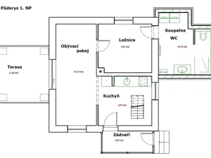 Prodej rodinného domu, Velké Březno, Litoměřická, 119 m2