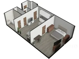 Prodej bytu 2+kk, Písek, Kollárova, 59 m2