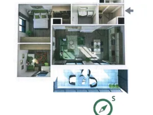 Pronájem bytu 3+kk, Havlíčkův Brod, Stromovka, 72 m2