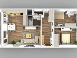 Pronájem bytu 3+kk, Praha - Prosek, Prosecká, 69 m2