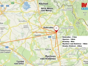 Prodej pozemku pro bydlení, Bačetín, 1122 m2