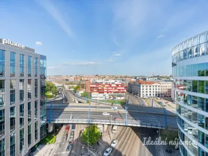 Pronájem bytu 1+kk, Praha - Smíchov, Plzeňská, 21 m2