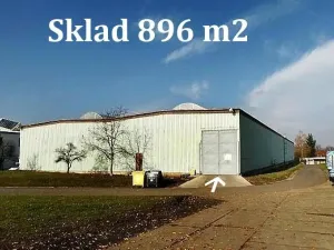 Pronájem skladu, Úvaly, 896 m2