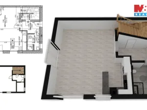 Prodej rodinného domu, Králův Dvůr, Fibichova, 97 m2