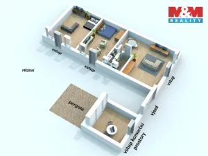 Prodej rodinného domu, Zruč nad Sázavou, náměstí MUDr. J. Svobody, 106 m2