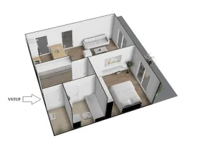 Pronájem bytu 2+kk, Brno - Královo Pole, Kollárova, 85 m2