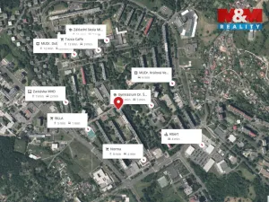 Prodej bytu 1+kk, Ústí nad Labem - Severní Terasa, Pod Parkem, 19 m2