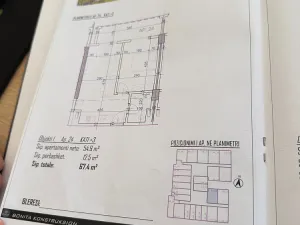 Prodej bytu 1+kk, Rruga Viena, Golem, Albánie, 37 m2