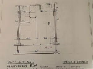 Prodej bytu 1+kk, Rruga Viena, Golem, Albánie, 37 m2