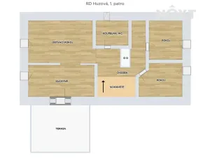 Prodej rodinného domu, Huzová, 170 m2