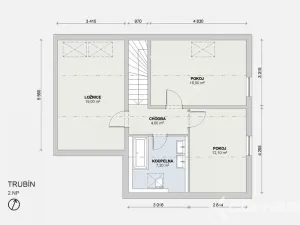 Prodej bytu 4+1, Trubín, Na Vyhlídce, 121 m2