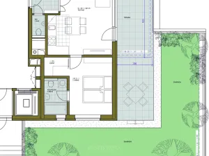 Prodej bytu 2+kk, Praha, 42 m2