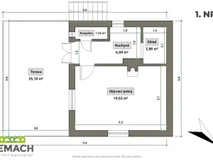 Prodej chaty, Břestek, 71 m2