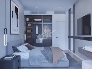 Prodej bytu 1+kk, Trikomo, Kypr, 39 m2