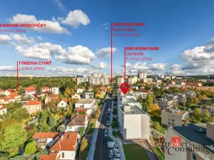 Pronájem bytu 2+1, Praha - Modřany, K otočce, 53 m2