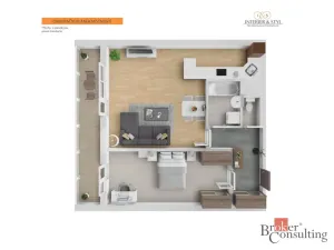 Prodej bytu 2+kk, Praha - Stodůlky, Běhounkova, 67 m2