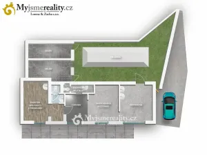 Pronájem restaurace, Kuchařovice, 8.Května, 114 m2