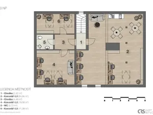 Prodej kanceláře, Mladá Boleslav, Ptácká, 305 m2