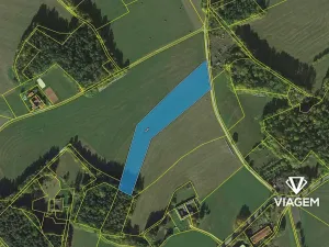 Prodej podílu pole, Dvory nad Lužnicí, 653 m2