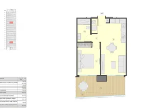 Prodej bytu 2+kk, Alicante, Španělsko, 48 m2