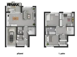 Pronájem rodinného domu, Praha - Březiněves, V křepelkách, 146 m2