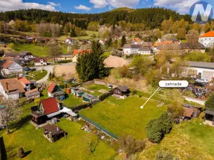 Prodej zahrady, Větřní, 503 m2