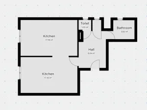 Pronájem bytu 2+kk, Praha - Libeň, Andrštova, 48 m2