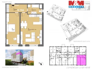 Pronájem bytu 2+kk, České Budějovice - České Budějovice 2, České Vrbné, 75 m2