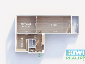 Prodej bytu 2+1, Ostrava, Rabasova, 55 m2