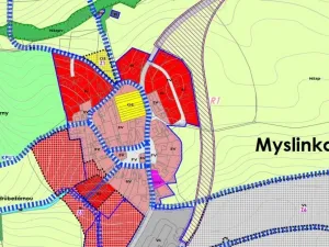 Prodej pozemku pro bydlení, Myslinka, 1244 m2