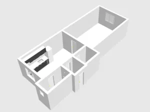 Pronájem bytu 2+kk, Ústí nad Labem - Ústí nad Labem-centrum, Moskevská, 46 m2