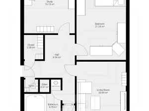Pronájem bytu 3+1, Strakonice, Luční, 84 m2