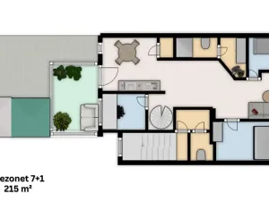 Prodej vícegeneračního domu, Zlín, třída Tomáše Bati, 1023 m2