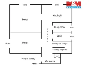 Prodej rodinného domu, Ostrava - Polanka nad Odrou, Bedřicha Smetany, 119 m2