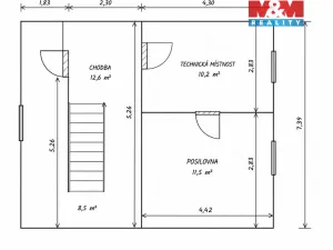 Prodej rodinného domu, Hradec Králové - Rusek, Černilovská, 150 m2