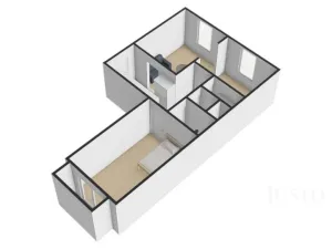 Prodej bytu 2+kk, Most, W. A. Mozarta, 57 m2