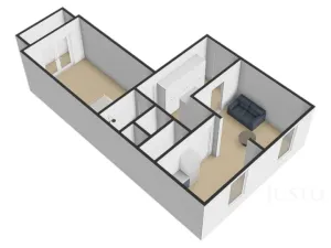 Prodej bytu 2+kk, Most, W. A. Mozarta, 57 m2