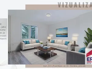 Pronájem bytu 2+1, Prostějov, okres prostějov, Dr. Horáka, 60 m2